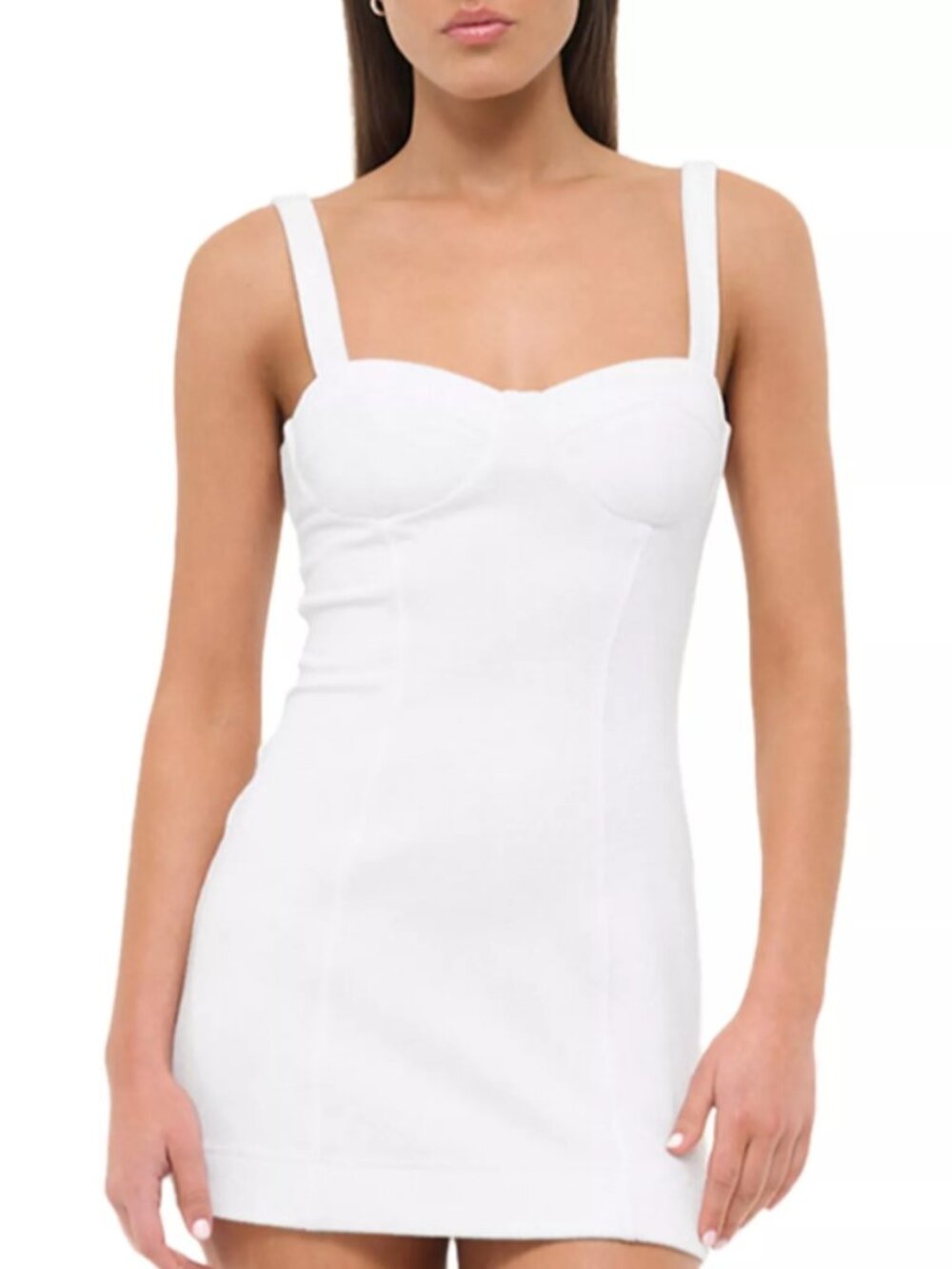 STAUD Marilyn Mini Dress/Swim Cover-Up - NWT - Size Medium - Picture 12 of 16
